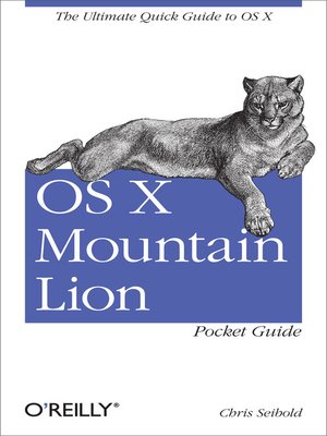 cover image of OS X Mountain Lion Pocket Guide